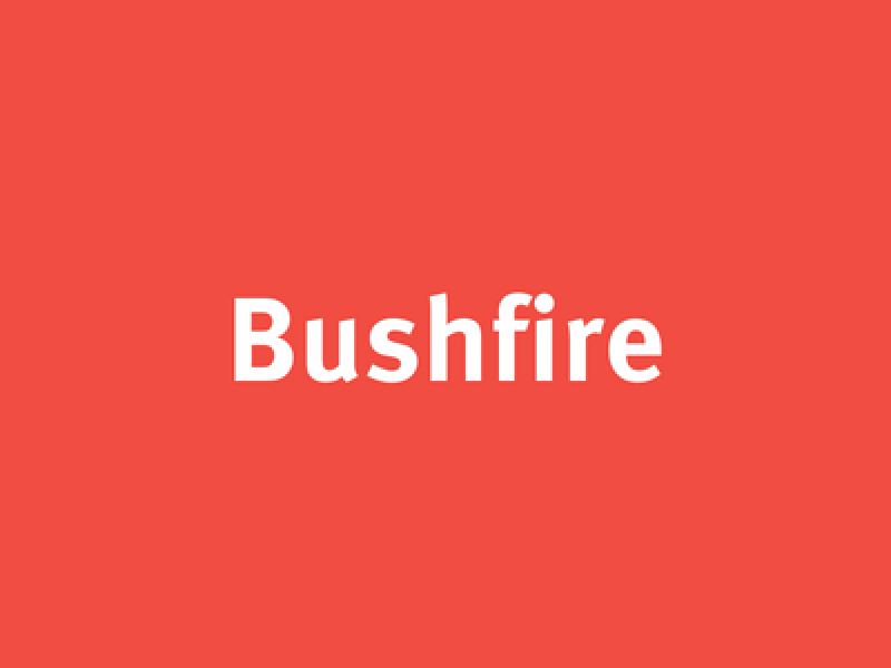 Bushfire