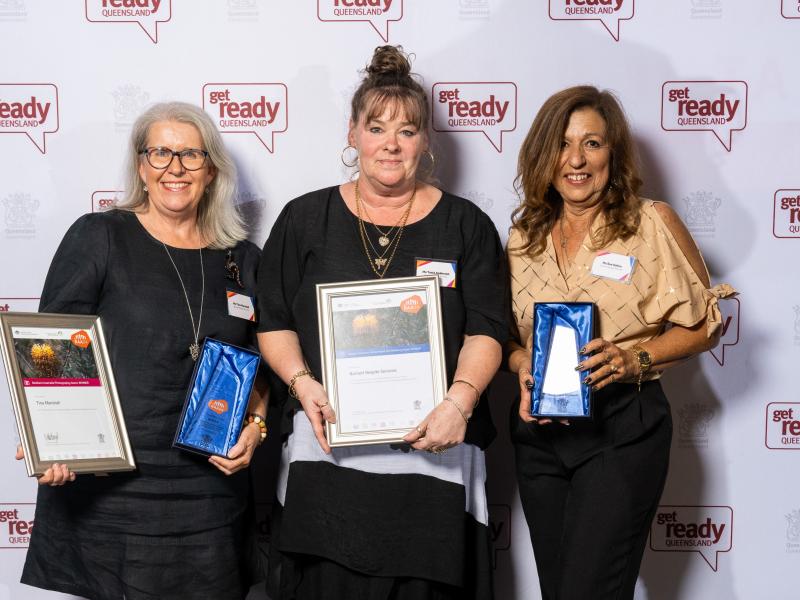 Winning a Resilient Australia Award - Burnet Respite Services